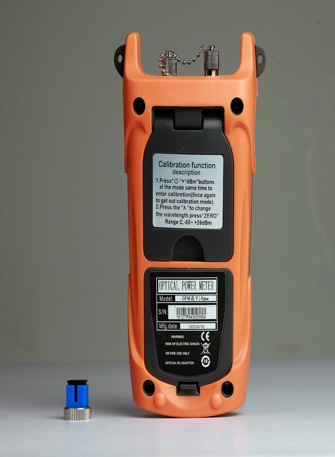 OPTROTECH ftth Fiber Optical Power Meter Fibre Optic Visual Tester 10 km Fiber Optical Power Meter High Precision Visual Fault Locater Fiber Optic Tool (ORANGE) - Image 2